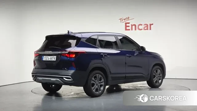 Kia Seltos 2021 Синий из Кореи