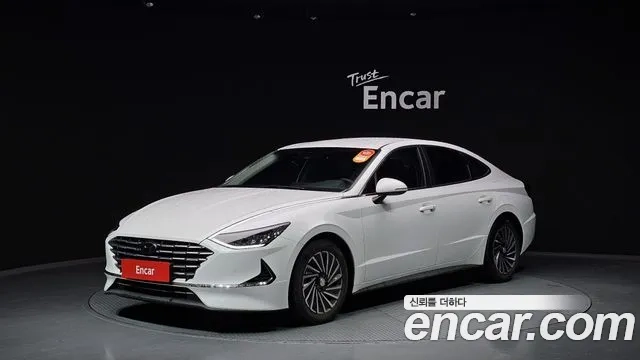 Hyundai Sonata Hybrid (DN8) 2023 Белый из Кореи