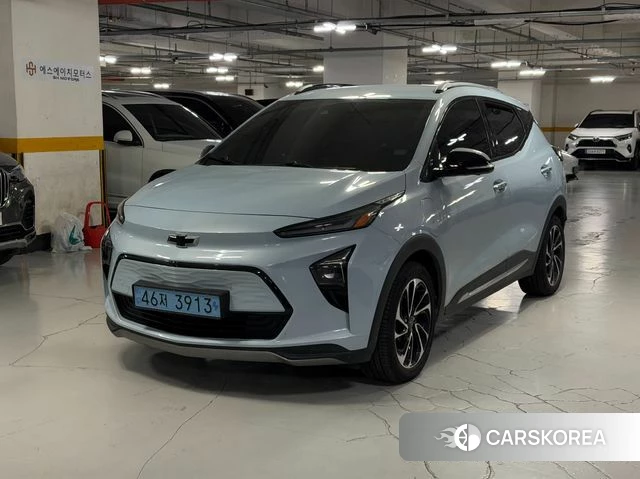 Chevrolet (GM Daewoo) Bolt EUV 2023 Небесно-голубой из Кореи