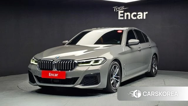 BMW 5 Series (G30) 2022 Серый из Кореи