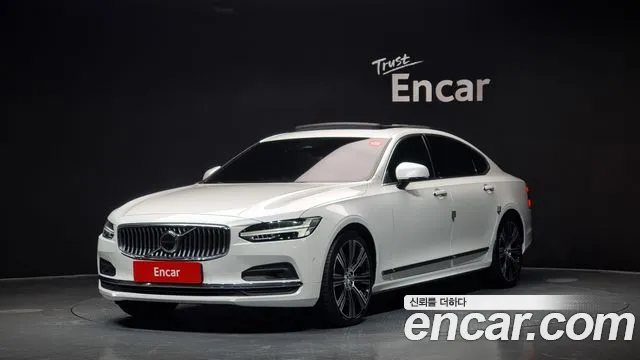 Volvo S90 2022 Белый из Кореи