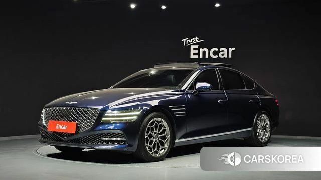 Genesis G80 (RG3) 2021 Синий из Кореи