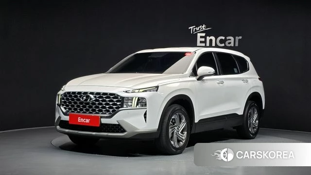 Hyundai The New Santa Fe 2021 Белый из Кореи