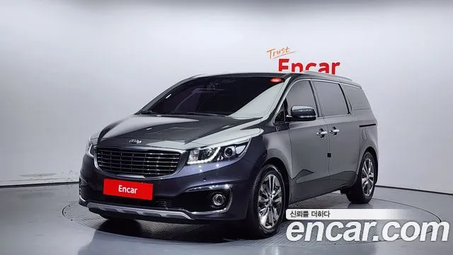Kia All New Carnival 2018 Серый из Кореи