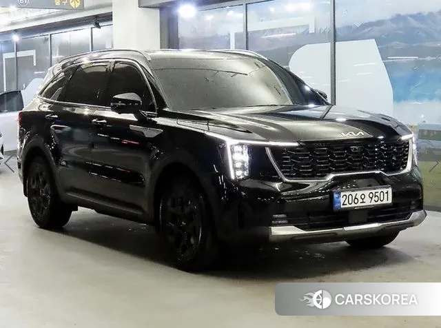 Kia The New Sorento 4th Generation 2023 Черный из Кореи