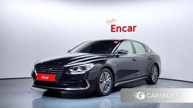 Hyundai Grandeur IG Hybrid 2018 Черный из Кореи