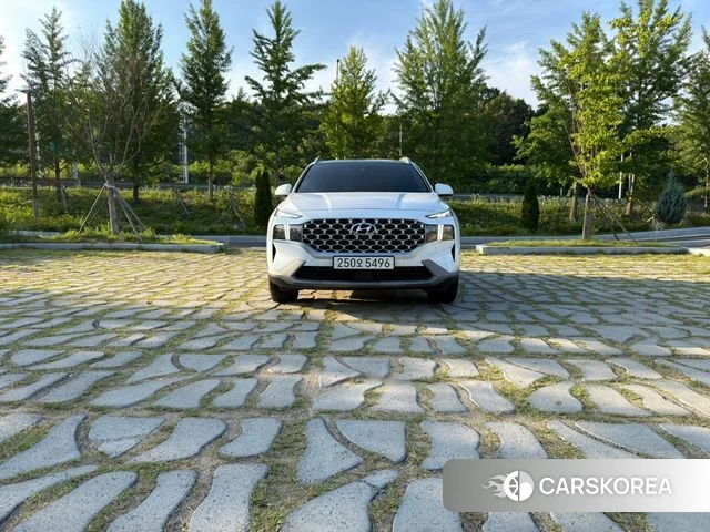 Hyundai The New Santa Fe 2021 Серый из Кореи