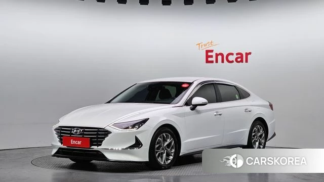 Hyundai Sonata (DN8) 2020 Белый из Кореи