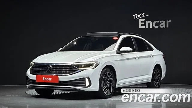 Volkswagen 7th Generation of Jetta 2023 Белый из Кореи