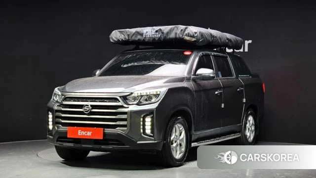 Ssangyong The New Rexton Sport 2021 Серый из Кореи