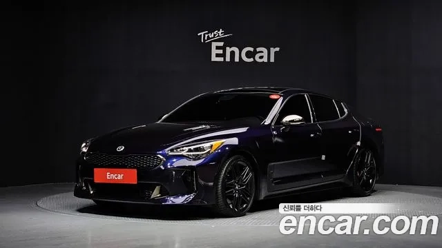 Kia Stinger 2019 Синий из Кореи