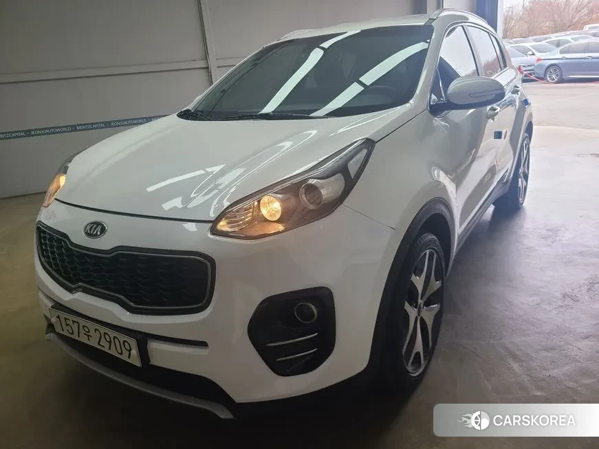 Kia Sportage 4th Generation 2018 Белый из Кореи
