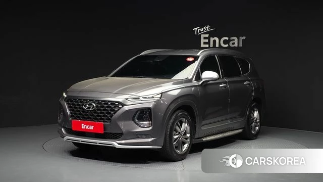 Hyundai Santa Fe TM 2018 Серый из Кореи