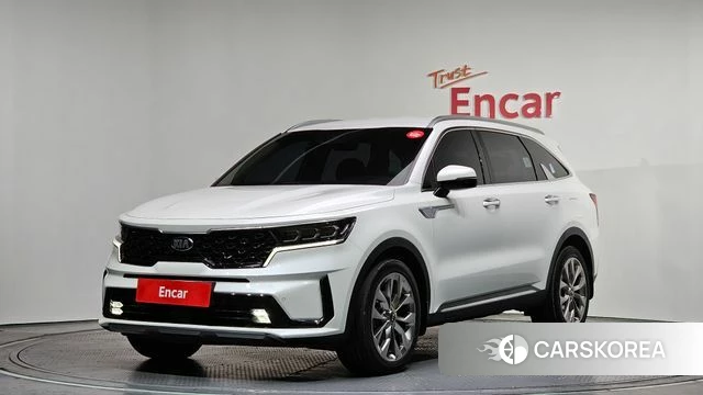 Kia Sorento 4th Generation 2021 Белый из Кореи