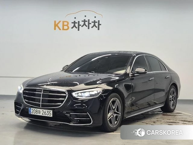 Mercedes-Benz S-Class W223 2023 Черный из Кореи