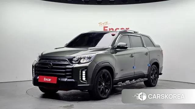 Ssangyong The New Rexton Sport 2022 Светло-зеленый из Кореи