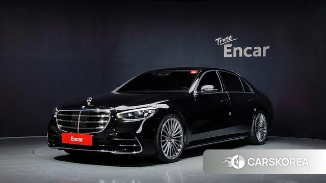 Mercedes-Benz S-Class W223 2023 Черный из Кореи