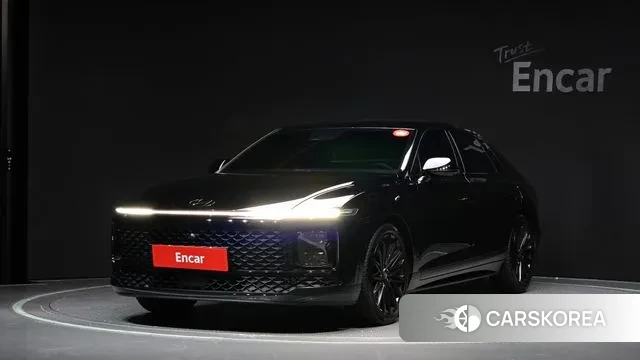 Hyundai Grandeur (GN7) 2023 Черный из Кореи