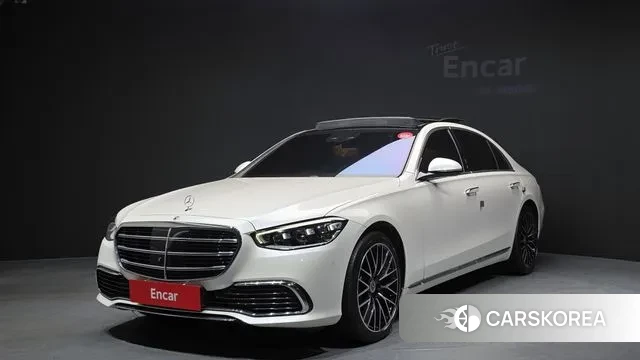 Mercedes-Benz S-Class W223 2022 Белый из Кореи