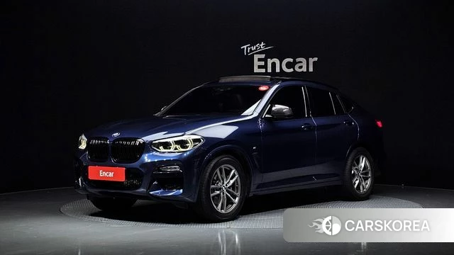 BMW X4 (G02) 2019 Синий из Кореи