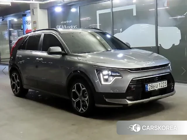 Kia Di Ol Nu Niro 2022 Серый из Кореи