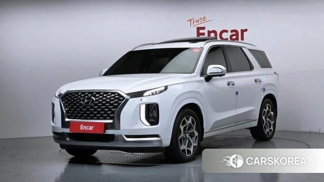 Hyundai Palisade 2021 Белый из Кореи