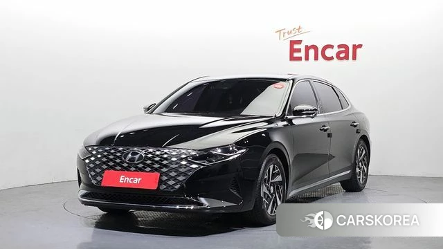 Hyundai The New Grandeur IG Hybrid 2020 Черный из Кореи