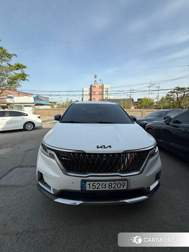 Kia Carnival 4th generation 2021 Белый из Кореи