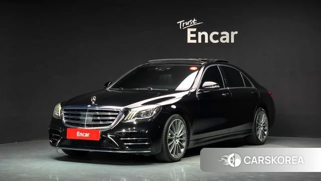 Mercedes-Benz S-Class W222 2018 Черный из Кореи