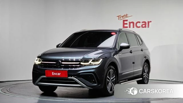 Volkswagen Tiguan Allspace 2023 Серый из Кореи
