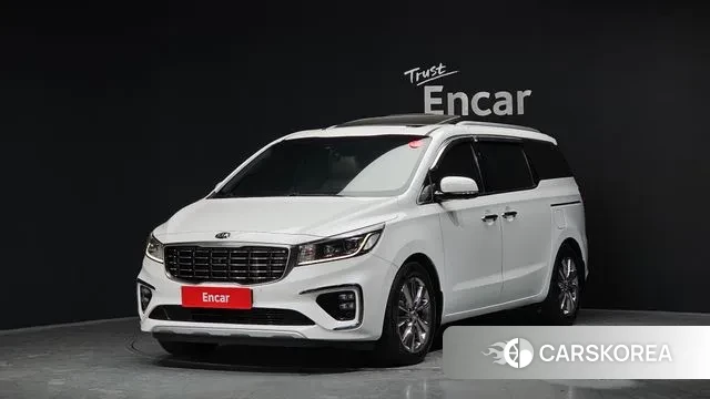 Kia The New Carnival 2018 Белый из Кореи