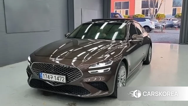 Genesis The New G70 2021 Коричневый из Кореи