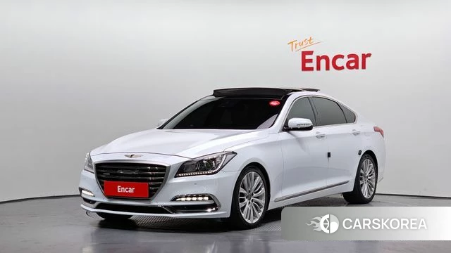 Genesis G80 2018 Белый из Кореи