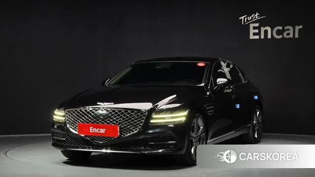 Genesis G80 (RG3) 2020 Черный из Кореи