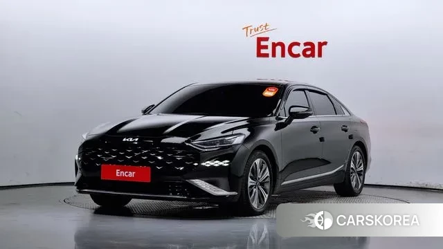 Kia K8 Hybrid 2023 Черный из Кореи