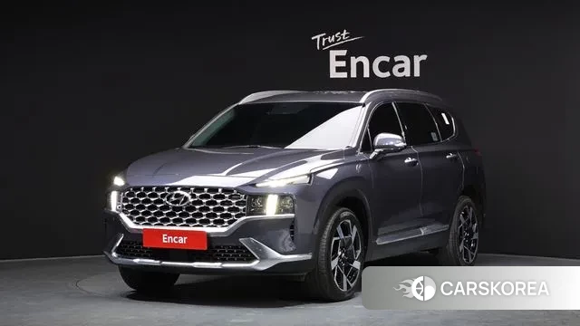 Hyundai The New Santa Fe 2020 Серый из Кореи