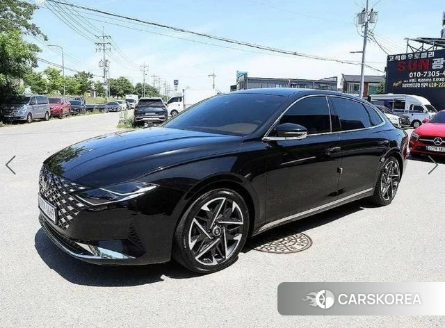 Hyundai The New Grandeur IG 2021 Черный из Кореи