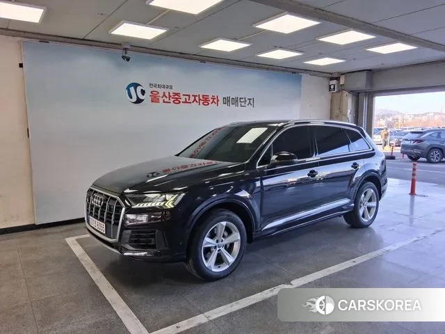 Audi Q7 (4M) 2020 Черный из Кореи
