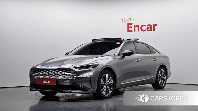 Kia K8 2021 Серебряный из Кореи