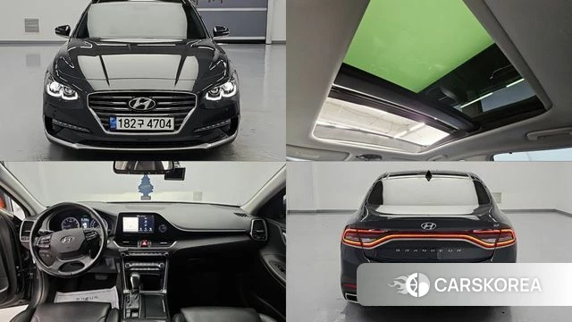 Hyundai Grandeur IG 2018 Черный из Кореи