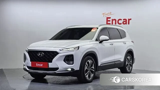 Hyundai Santa Fe TM 2018 Белый из Кореи