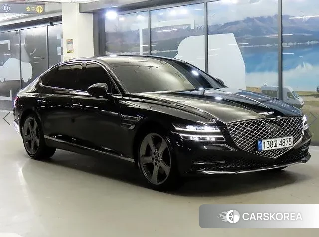 Genesis G80 (RG3) 2021 Черный из Кореи