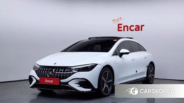 Mercedes-Benz EQE V295 2023 Белый из Кореи