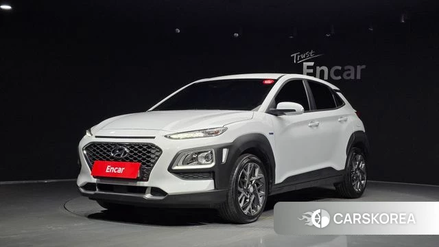 Hyundai Kona Hybrid 2020 Белый из Кореи