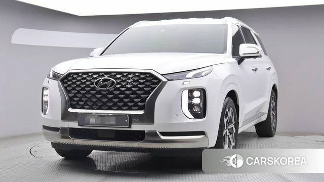 Hyundai Palisade 2022 Белый из Кореи