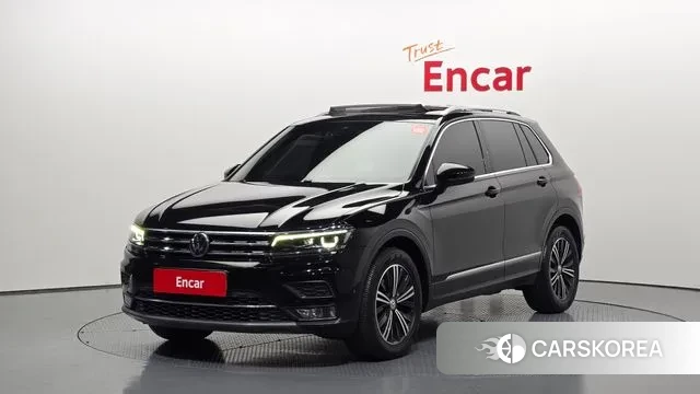 Volkswagen Tiguan second Generation 2019 Черный из Кореи