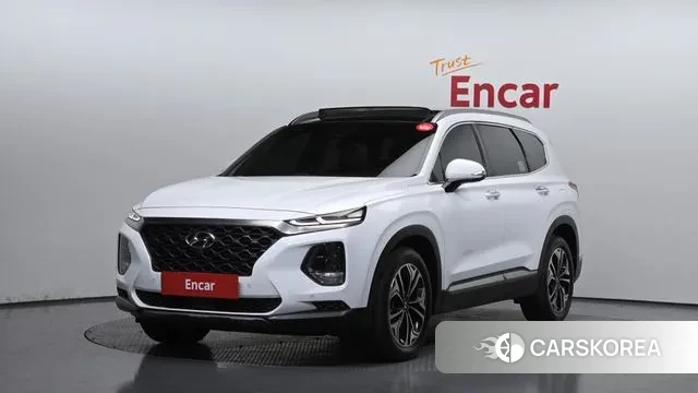 Hyundai Santa Fe TM 2018 Белый из Кореи