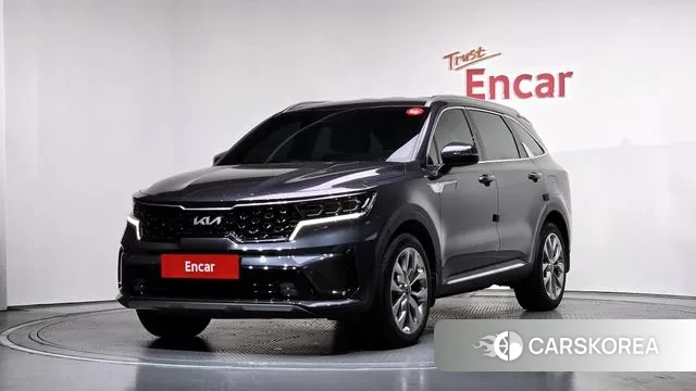 Kia Sorento 4th Generation 2022 Серый из Кореи