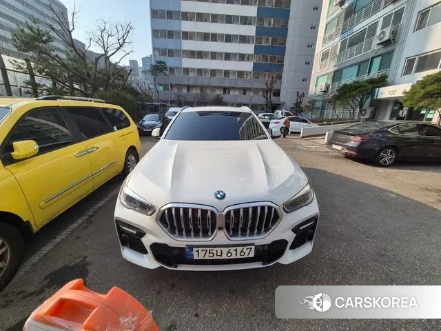 BMW X6 (G06) 2021 Белый из Кореи