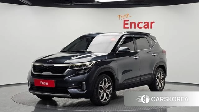 Kia Seltos 2019 Серый из Кореи